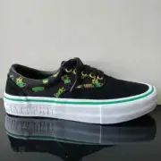 Vans Men's Era Pro Vans x Shake Junt Suede Canvas Sneaker in Black / White