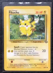 Pikachu Jungle Set - 60/64 | Fantastic Condition | Pokemon Card | 3 For Sale