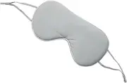 Ipetboom 1pc Double Sided Ice Silk Eye Mask for Sleeping Eye Fatigue Breathable and Comfortable Blindfold for Restful Grey Color