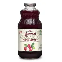 在飛比找樂天市場購物網優惠-有機純蔓越莓汁(每瓶946毫升) – Lakewood Or