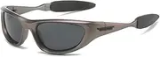 [JRLLFD] Polarized Sports Punk Sunglasses Men Women Rectangle Sun Glasses for Ladies Wraparound Outdoor Goggles