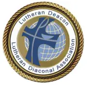Lutheran Deacon Medallion for Box Cremation Urn/Flag Case - 3 Inch Diameter