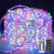 50ft Rope Lights Indoor, 300LED String Lights Outdoor Waterproof 8 Modes Clea...