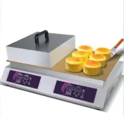 Double Head Souffle Making Machine 220V Electric Dorayaki Baker Pancake Maker