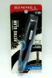 RIMMEL SCANDALEYES RETRO GLAM Mascara Waterproof No.001 Black 0.41oz./12ml