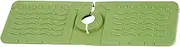 Faucet Sink Mat - Faucet Water Catcher Silicone Mat | Kitchen Sink with A Round Hole Splash Guard for Kitchen, Bathroom, Laundry Room