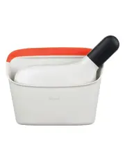 [OXO] Compact Dustpan & Brush Set in White