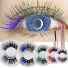 Fluffy Magnetic Eyelash Reusable False Eye Lashes 5D Mink Lashes Women