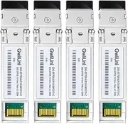 4Pcs 25G SFP28 Single Mode Fiber Module Network Transceiver, LR SM1310nm 10km, Duplex LC for Data Center Switch, Router, Firewall, Server etc.,