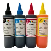 4 Bulk refill ink kit for EPSON inkjet printer 4 colors 4x250ml CISS Refillable