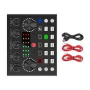 V8S Live External Sound Card Voice Changer Sound Card with Multiple Sound2680