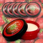 The Body Shop Body Butter Strawberry 6 x 50ml (300ml total) Perfect Gift Vegan