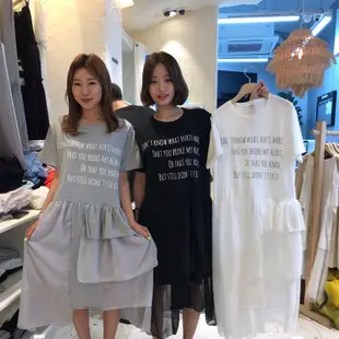 轉賣sandy韓流 韓國服飾 連身洋裝黑
