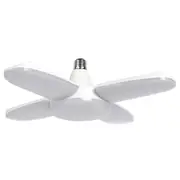 LED Garage Light 60W Adjustable Ceiling Light Super Bright Industrial Lighting Lamp High Shed Deformable LED Corn Light - White
