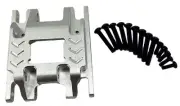 NEW NHX RC V3 Aluminum Center Gear Box Mount for TRX-4M 1/18 Scale Crawler Silve
