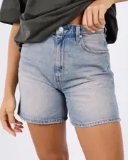 [Wrangler] Wrangler Women's High A-Line Shorts in Pink Salt Size 6 6 Pink Salt