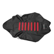 For Yamaha YFZ450R Gripper Seat Cover 2009 2010 2011-2022 YFZ 450R 450RSE REL Black Ribs PVC Gripper Seat Cover Anti-slip RED