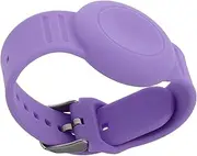 DOITOOL Watch Case Smart Watch Protective Band Mini Strap Wristband for Smartwatch Protective Silicone Watchband Violet Silica Gel