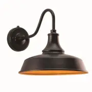 NORTH AVENUE Timber Ridge Bronze Motion Sensor Dusk to Dawn Farmhouse Barn Dark
