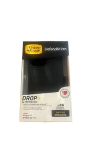 OtterBox Defender Series Pro Case for Apple iPhone 12 and iPhone 12 Pro - Black