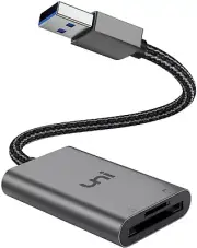 Uni SD Card Reader, High-Speed USB 3.0 to Micro SD Card Adapter, Aluminum Comput