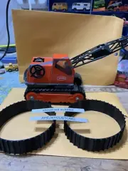 1 set tiny mini tonka crane tracks (CRANE NOT INCLUDED)