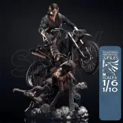 1/6 41cm Daryl 3D print figure Model Kit Unpainted Unassembled GK