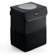 AstroAI Car Garbage Can 2.5Gallon/9.5L with Lid and Storage Pockets