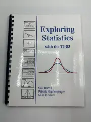 Exploring Statistics With The Ti – 83 New with Free Shipping