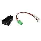 39mm OEM Dual Push On Off Switch Button LED Lightbar Fog Light For Toyota - AU