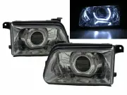 Invader 00-05 4D Guide LED Angel-Eye Projector HID Headlight CH for ISUZU LHD