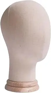 Kid Manikin Head Model Hat Wig Display Stand for Home Salon Beginner Stylist