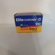 KODAK 100 36 exp Elite Chrome Select Color SLIDE Film 35mm Expired