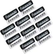 Gogogmee 20 pcs Piano Shaped Erasers Cute Decorative Erasers for Homework and Classroom Rewards Safe TPR Material Compact Design Party Favors and Game Prizes
