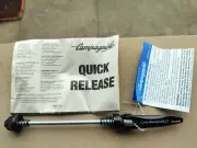 Campagnolo black front wheel hub skewer NEW Part#: QR8-40BF