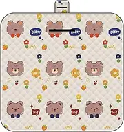 Waterproof Picnic Blanket | Grass Blanket - Portable Cloth Mat Anti-Moisture Sand-Proof Lovely Rug 59x78in for Stadium Yard Tanning
