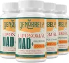 Liposomal NAD+ Supplement 800 mg with Nicotinamide Riboside 200 mg, Trans-Resve