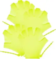 Silicone Swim Paddles Boys and Girls Swimming Gloves Learning Tool for Swimming Diving