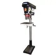 GARRICK 750W 432mm 12 Speed Swing Cap 25mm Pedestal Drill Press DP25