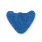 4-Piece Triangle Mop Cloth Set For Vax S85-Cm Blue