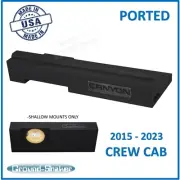 2015-2023 GMC Canyon Crew Cab Single Ported Sub Box Subwoofer Enclosure