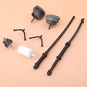 Fuel Filter Return Line Hose Oil Tank Cap Primer Bulb Kit For Husqvarna 445 450 Chainsaw Spare Part motosierra gasolina