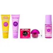 Dotted Zebra Dotted Zebra Luxe Kit For Women 4 Pc Kit 3.16oz Best Ever Exfoliating Cleanser, 4.05oz Daily Miracle Cleansing Foam, 1.69oz Daily Miracle Moisturizer, 1.6oz Peel Off Sparkle Mask