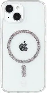 3sixT Galaxy Impact Zero Protective Case for iPhone 14, Clear/Glitter
