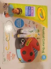 Crayola Musical Bug Drawing and Coloring Kit NIB FREE SHIPPING!