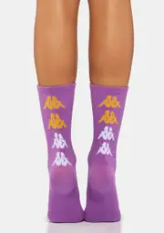 [Kappa] Violet Authentic Assis 1 Pack Socks