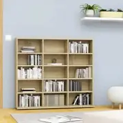 CD Cabinet Sonoma Oak 102x16x89,5 cm Chipboard