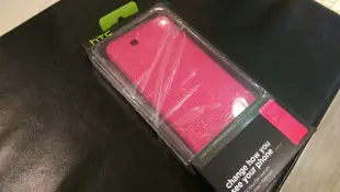 HTC dot view E9 plus E9+ A55炫彩顯示保護套 粉紅 桃紅 原廠(專賣店買的公司貨)