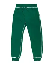 Dolce Gabbana Kids Logo Printed Drawstring Track Pants 10Y Green