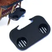 Travel friendly Picnic Chair Side Tray Convenient Accessory for Outdoor Fun